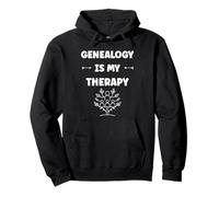 Simple quote family tree Therapy genealogy Sudadera con Capucha