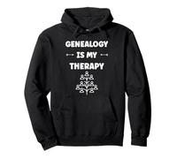 Simple quote family tree Therapy genealogy Sudadera con Capucha