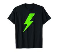 Simple Rayo Verde Bolt Camiseta