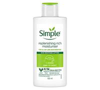Simple Kind to Skin Replenishing UK’s #1 facial skin care brand* Rich Moisturiser for 12-hour moisturisation 125 ml