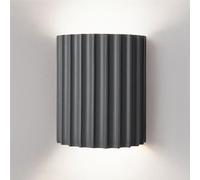 Simple Resin Living Room Wall Mounted Lamp Creative Half-Cylinder Bedroom Sconces G9 Base Stairway Light for Balcony Entrance Door Pavilion