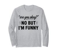 Simple Sarcastic Quote Are You Okay No But I'm Funny Manga Larga