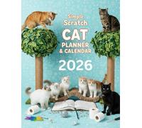 Simple Scratch Planner & Calendar 2026: Purr-fectly Planned Days for Busy Paws