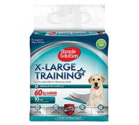 Simple Solution Empapadores Perros y Cachorro Premium, Extra Grande - Pack de 10 Blanca