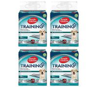 Simple Solution Almohadillas de adiestramiento premium para perros y cachorros, paquete de 224 (paquete de 4 x 56)