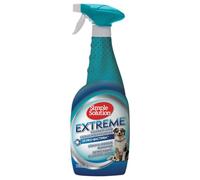 Simple Solution Extreme Odor y Manchas de Mascotas Triple Fuerza 750ml | Limpiador enzimático extremo para orina, heces y vómito. Actúa en manchas biológicas en 15 min.