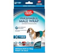 Simple Solution Hunde Windeln Waschbar für Rüden M