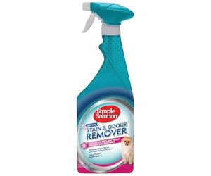 Simple Solution Quitamanchas y Eliminador de Olores para Perros, Brisa de Primavera 750 ml