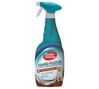 Simple Solution Quitamanchas y Olores para Mascotas para Suelos duros, Doble Acción para Suelos duros Sellados - 750 ml