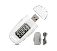 Simple Step Counter,walking 3d Pedometer with Rechargeable Battery,accurate Fitness Tracker,digital