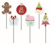 Simple Stories Mistletoe Kisses - Juego de Clips, Multicolor