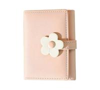 Simple Style Student Purse Flower Pattern Fashion Wallet Folding Korean Style Girl Purse