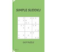 Simple Sudoku Easy Puzzle: Simple and Easy Sudoku Book for Children and Adults (Vol. 2) | 5x8 inches, 100+Pages in Large Print | Beginner-Friendly | Solution Included