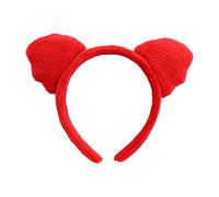 Simple Sweet Hair Accessories - Diadema para mujer con luz para lavar la cara para orejas de gato, diadema multicolor brillante