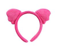 Simple Sweet Hair Accessories - Diadema para mujer con luz para lavar la cara para orejas de gato, diadema multicolor brillante