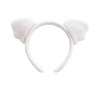 Simple Sweet Hair Accessories - Diadema para mujer con luz para lavar la cara para orejas de gato, diadema multicolor brillante
