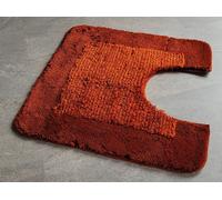 Simple Tapete De Baño De Terracota Con Corte 55x55cm Pelo Alto 15-25mm