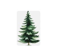 Simple Watercolor Evergreen Tree - Ambientadores para coche, 4 unidades, tarjetas perfumadas colgantes, tarjetas perfumadas para coche, tabletas de aromaterapia