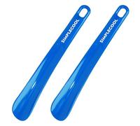 SIMPLECOOL Bocina de plástico para zapatos, cuernos portátiles de viaje. Cuchara duradera para zapatos para hombres, mujeres, personas mayores y niños., Azul/9.8 pulgadas, 25cm