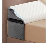 Simpledad Almohada de cuña tamaño Queen para Relleno de Espacio de Cama, Almohada de cuña para Espacio de cabecera (0-8 Pulgadas), Relleno ergonómico de cuña para Evitar Que se caigan Almohadas