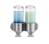 simplehuman BT1028 dosificadores de pared dobles