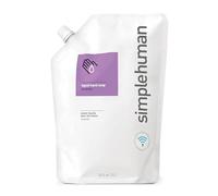 simplehuman CT1022 bolsa de recambio de jabón de manos líquido e hidratante, lavanda, 1 L