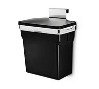 simplehuman CW1643 cubo para armario, estructura de acero resistente, 10 L