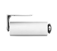 simplehuman KT1024 portarrollos de cocina largo de pared, acero inoxidable cepillado