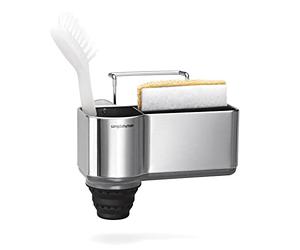 simplehuman KT1116 portaestropajos, acero inoxidable cepillado