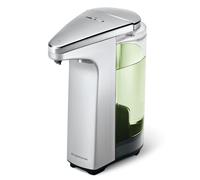 simplehuman ST1023 dosificador con sensor de 237 ml, dispensador de jabón automático, níquel cepillado