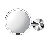 simplehuman ST3016 20cm Wall Mount Sensor Mirror, Polished Stainless Steel