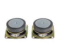 SimpleLife 2 "Inch 4 Ohm 3 W Altavoz de Audio de Rango Completo Altavoz estéreo Woofer Altavoz para Mini Altavoces estéreo Caja de Accesorios (Paquete de 2