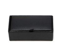 SimpleLife Hombres Mujeres Gemelos Caja de Almacenamiento de Joyas Estuche Organizador de Cuero de imitación Estuche de Brazalete para Pendientes de Clip de Corbata
