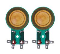 SimpleLife Juego de Bobina de Voz Tweeter 2, Cabezal de Unidad de Membrana de Resina de Cuerno de Agudos (25.5mm, 24.5mm)