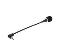 SimpleLife Mini micrófono Flexible de 3,5 mm, Interfaz de cancelación de Ruido, para PC, portátil, Escritorio, grabación para Youtube, Podcast, Juegos, Chat en línea (Negro)