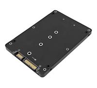 SIMPLETEK - Adaptador SSD M.2 SATA a 2.5" SATA III | Para SSD NGFF (B-Key / B+M Key) | Soporta 2280 2260 2242 2230 | Aluminio Slim