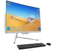 Simpletek AiO All in One 24" Curvo i7 8GB RAM SSD 240GB Windows 10 FHD Webcam integrada WiFi5 Bluetooth4.2 | Computer Curved Dekstop PC