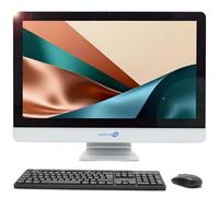 SIMPLETEK - All in One AIO 24" FHD Touchscreen Windows 11 Pro i3 16 GB RAM 480 GB SSD Ordenador PC Fijo Webcam POS Caja