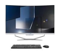 SIMPLETEK All in One AiO 27" FHD Curvo Windows 11 i5 hasta 2,30 GHz 16 GB RAM 120 GB SSD Ratón Teclado inalámbrico incluido Webcam PC Gaming Curved Streaming Casa Trabajo Ordenador para Niños