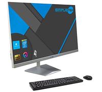 SIMPLETEK All in One AiO 27" Full HD Core i7 fino 3,6 GHz Windows 11 Pro | 4 GB RAM 120 GB SSD | Kit Mouse Teclado Webcam PopUp Cajas integradas PC Fijo Ordenador Blanco Hogar Trabajo Empresarial