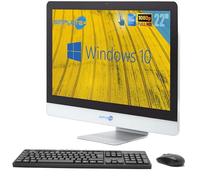 SIMPLETEK All in One AiO Touch Screen | 22" Full HD Core i5 2500T 2.3GHz Windows 10 Pro | 8 GB RAM SSD 240 GB | Webcam pantalla táctil Speaker internos + ratón y teclado inalámbrico | Ordenador de