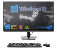 SIMPLETEK - All in One i7 10° Gen AiO 27" Windows 10 Pro 16GB RAM SSD 960GB con GPU GTX1650 4GB WiFi6 + BT 5.2 + Webcam | Ideal para edición y juegos