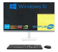 SIMPLETEK - All in One PC Display 27" Windows 10 | Core i3 12ª Gen tarjeta gráfica GT730 4 GB | 16 GB RAM DDR4 SSD 960 GB | Trabajo, Gaming