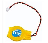 SIMPLETEK Batería Bios CR2032 con Cable 2Pin CMOS para Notebook Ordenador Portátiles Portátil Netbook 3V Amarillo - X10