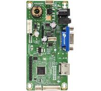 SIMPLETEK - Controlador Módulo Puertos | HDMI VGA Jack Audio 3.5 mm | Alimentación 5V | Recambio Original para Monitor 17" Simpletek