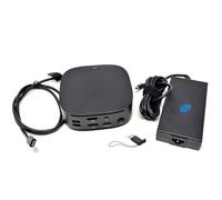 SIMPLETEK - Estación de acoplamiento - Compatible con HP ProBook EliteBook Zbook Elite Dragonfly ZHAN 66 Pro series | USB DP HDMI | Con fuente de alimentación