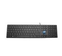 Simpletek HP Halley Teclado USB con Cable AZERTY Francés Negro