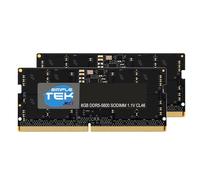 SIMPLETEK - Kit de memoria RAM DDR5 SODIMM de 16 GB (2 x 8 GB) - Velocidad 5600MT/s - Doble unidad de alto rendimiento para ordenadores portátiles y PC todo en uno