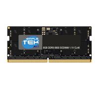 SIMPLETEK - Memoria RAM DDR5 SODIMM de 8 GB - Velocidad de 5600MT/s - Módulo de memoria de alto rendimiento para ordenadores portátiles y PC todo en uno