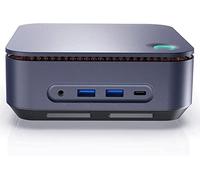 Simpletek Mini PC Core i5 1135G7 hasta 4,20 GHz Windows 11 | 4 GB RAM DDR4 120 GB SSD M.2 | WiFi + BT - HDMI + DP + TypeC + Lector de huellas de ordenador fijo + Soporte VESA